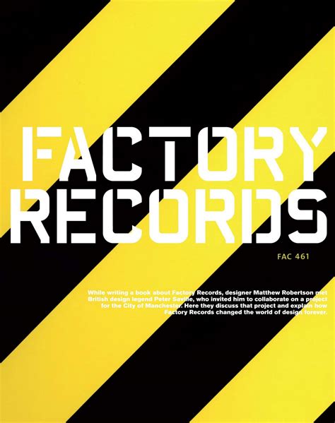 FACTORY RECORDS .